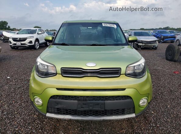 KNDJP3A50H7876713 2017 KIA SOUL Зеленый Вид сзади