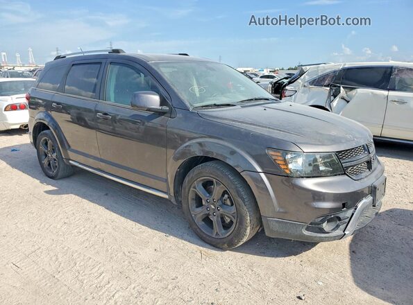 3C4PDDGG3JT370845 2018 DODGE JOURNEY Gray Front view