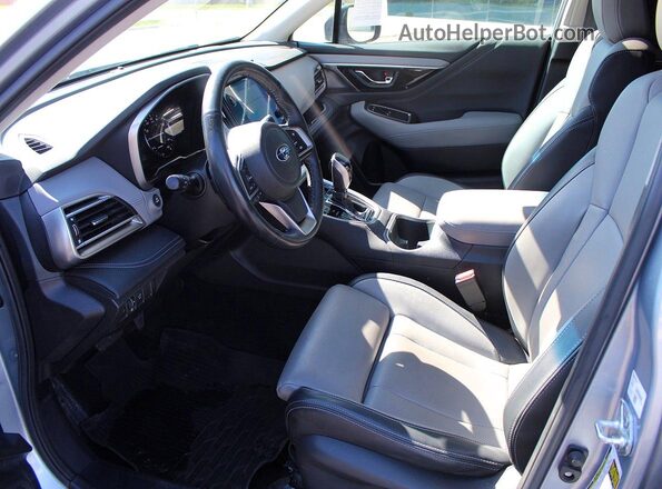 4S4BTANCXM3223378 2021 SUBARU OUTBACK Silver Vista de los asientos traseros