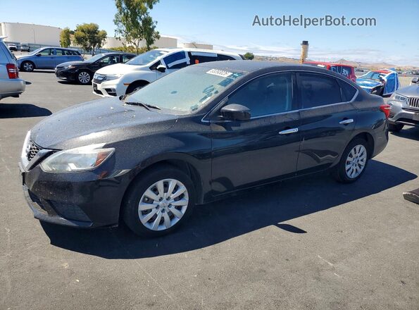 3N1AB7APXHY359394 2017 NISSAN SENTRA Black Հետևի ձախ