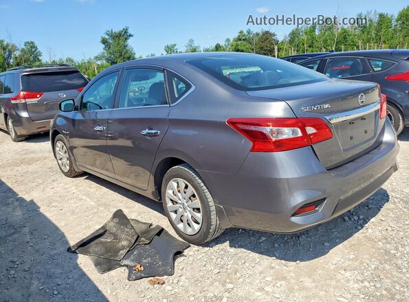 3N1AB7AP9JY337070 2018 NISSAN SENTRA Gray Задня права чверть