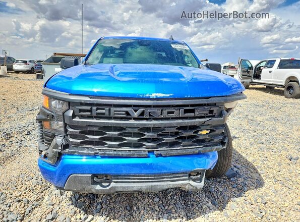 1GCPABEK6SZ327390 2025 CHEVROLET SILVERADO Blue Vista trasera