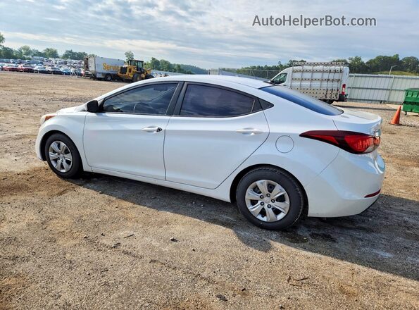 5NPDH4AE3GH739291 2016 HYUNDAI ELANTRA White Tył prawy