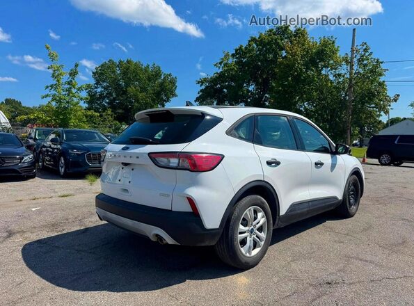 1FMCU0F69LUA21662 2020 FORD ESCAPE White წინა ხედი