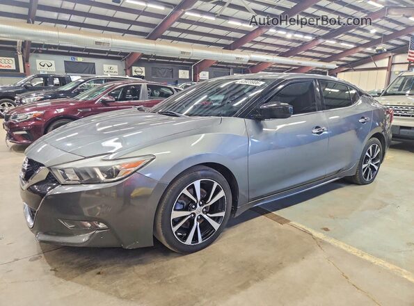 1N4AA6AP8JC402287 2018 NISSAN MAXIMA Gray Trasero izquierdo