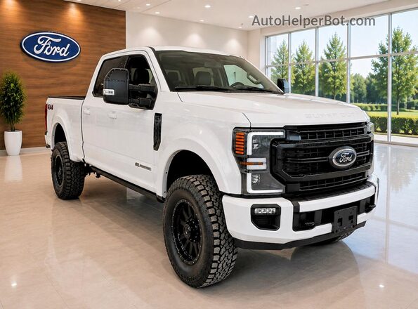 1FT8W2BT3MED19258 2021 FORD F250 White უკანა მარცხენა