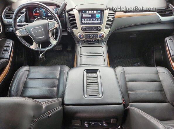 2ATS10018SU291396 2025 GMC YUKON Black Առջևի վահանակի տեսք