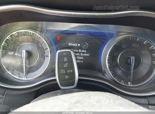 2C3CCAAG0KH727194 2019 CHRYSLER 300 Blue Առջևի վահանակի տեսք