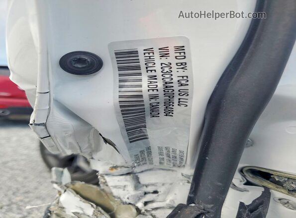 2C3CCAAG0PH664864 2023 CHRYSLER 300 Белый Вид подкапотного пространства