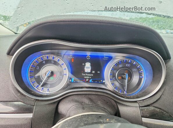2C3CCAAG1GH167354 2016 CHRYSLER 300 Серый Вид щитка приборов
