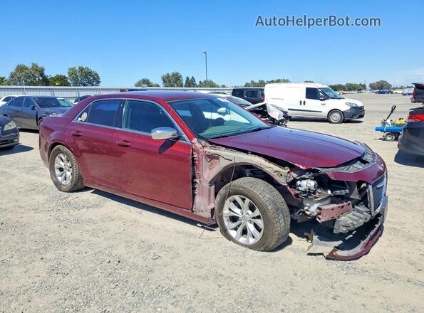 2C3CCAAG1GH206928 2016 CHRYSLER 300 Burgundy Przód prawy