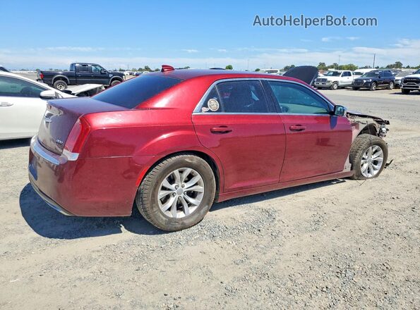 2C3CCAAG1GH206928 2016 CHRYSLER 300 Burgundy Tył prawy