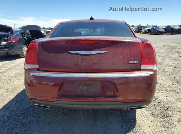 2C3CCAAG1GH206928 2016 CHRYSLER 300 Burgundy Widok z tyłu