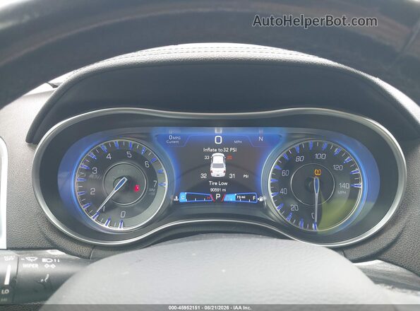 2C3CCAAG1KH590587 2019 CHRYSLER 300 Серый Вид задних сидений