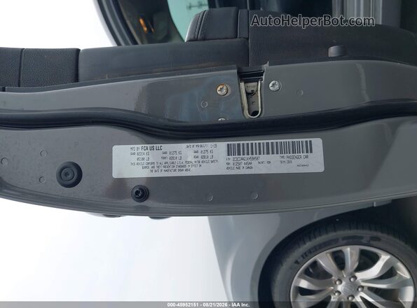 2C3CCAAG1KH590587 2019 CHRYSLER 300 Серый Вид подкапотного пространства