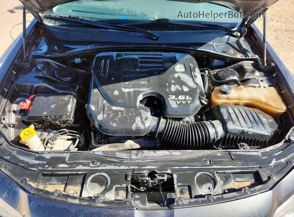 2C3CCAAG1LH220533 2020 CHRYSLER 300 Серый Вид задней части салона