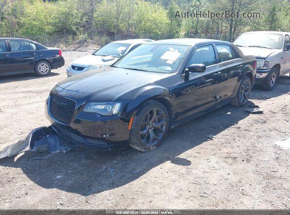 2C3CCAAG1NH236749 2022 CHRYSLER 300 Black Przód lewy