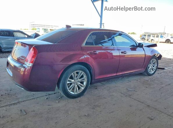2C3CCAAG2MH509177 2021 CHRYSLER 300 Бордовый Задняя правая четверть