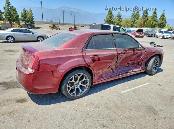 2C3CCAAG3JH308139 2018 CHRYSLER 300 Бордовый Задняя правая четверть