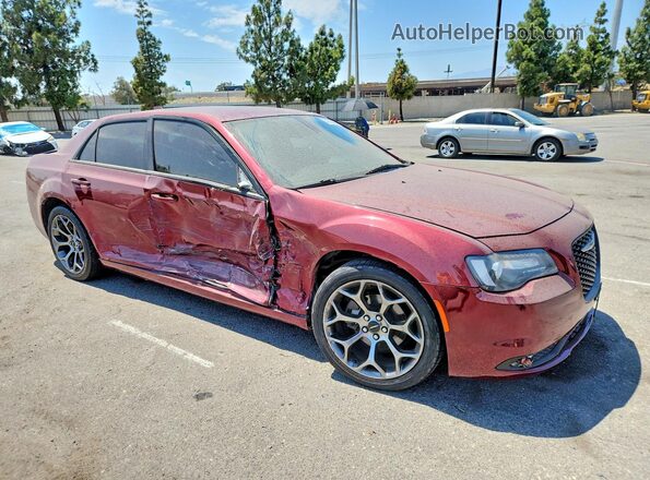 2C3CCAAG3JH308139 2018 CHRYSLER 300 Бордовый Передняя правая четверть