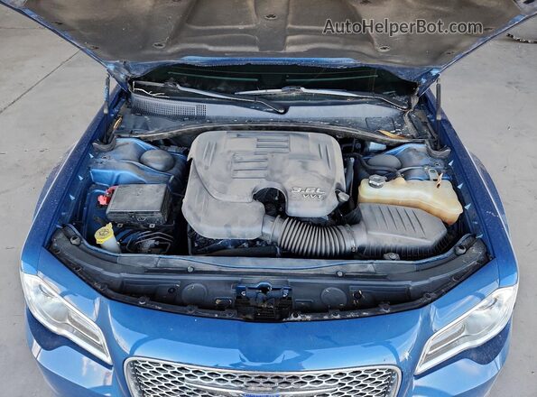 2C3CCAAG5LH154536 2020 CHRYSLER 300 Blue Widok wnętrza z tyłu