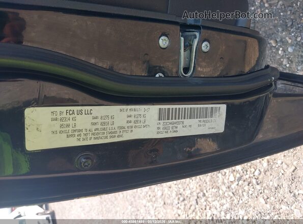 2C3CCAAG6HH593736 2017 CHRYSLER 300 Black Շարժիչի բաժամունքի տեսք