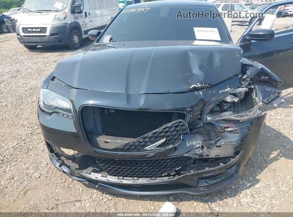 2C3CCAAG6HH593736 2017 CHRYSLER 300 Black Դիմացի տեսք