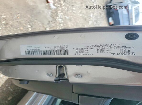 2C3CCAAG6HH662103 2017 CHRYSLER 300 Silver VIN sticker view