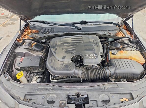 2C3CCAAG6KH589869 2019 CHRYSLER 300 Gray Widok wnętrza z tyłu