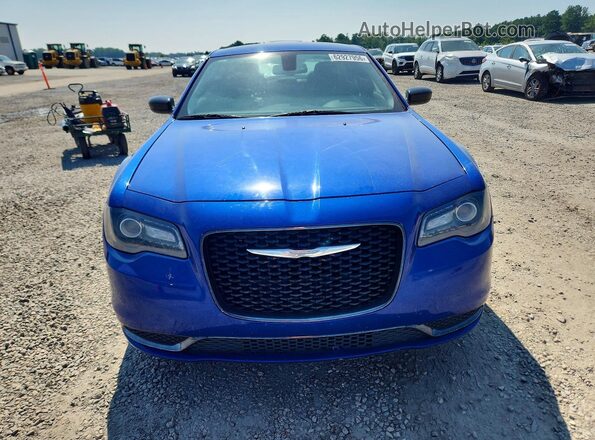 2C3CCAAG6KH666255 2019 CHRYSLER 300 Blue წინა ხედი