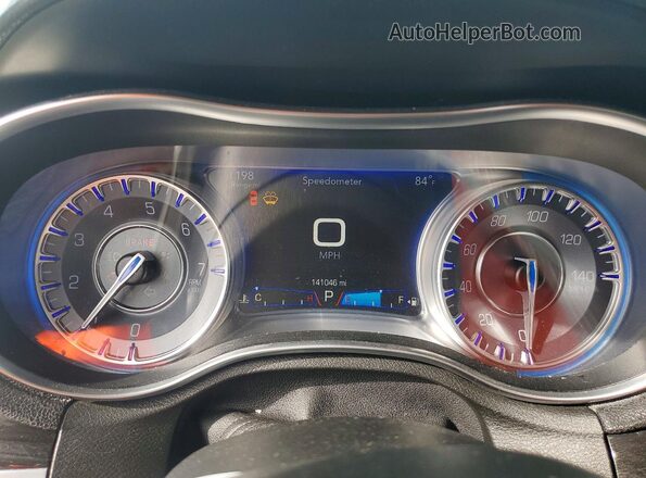 2C3CCAAG7GH208232 2016 CHRYSLER 300 Gray Instrument cluster view