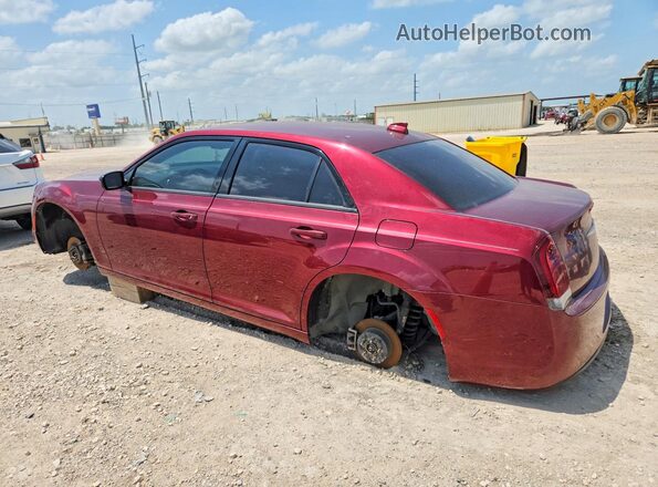 2C3CCAAG8JH293248 2018 CHRYSLER 300 Burgundy უკანა მარცხენა
