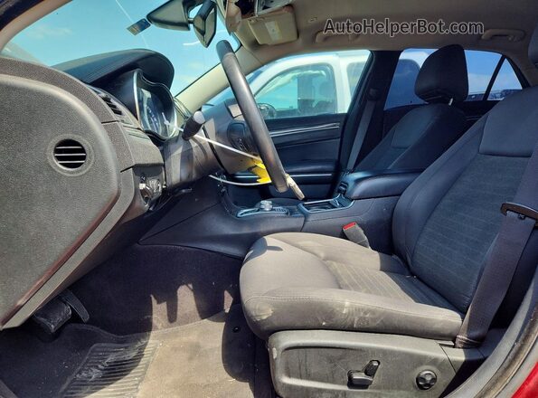 2C3CCAAG8JH293248 2018 CHRYSLER 300 Burgundy წინა სალონის ხედი