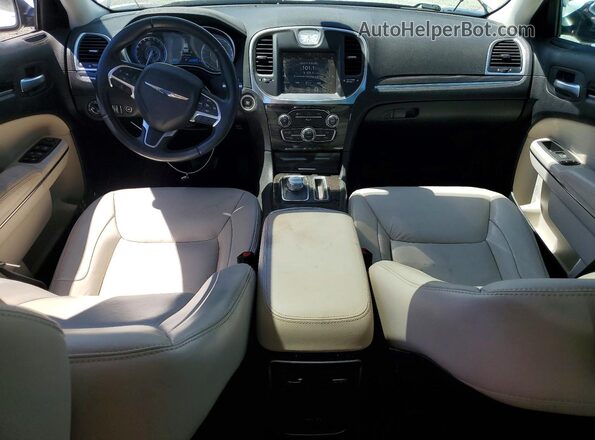 2C3CCAAGXGH313444 2016 CHRYSLER 300 White Widok deski rozdzielczej