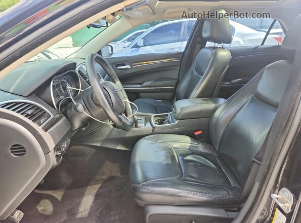 2C3CCAAGXGH313993 2016 CHRYSLER 300 Black Vista interior delantera