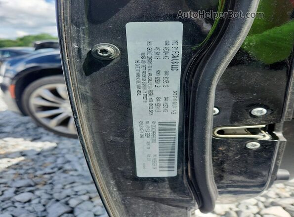 2C3CCAAGXGH313993 2016 CHRYSLER 300 Black Vista de la etiqueta del VIN