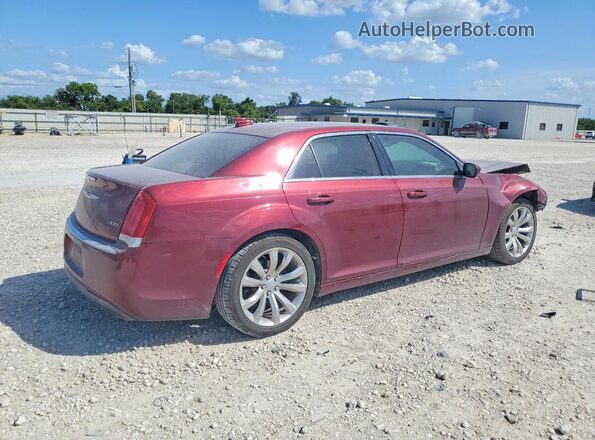 2C3CCAAGXJH203940 2018 CHRYSLER 300 Темно-бордовый Задняя правая четверть