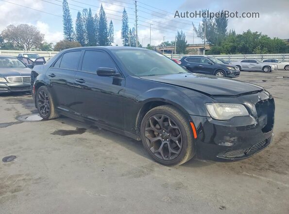 2C3CCAAGXKH582441 2019 CHRYSLER 300 Black Передня права чверть