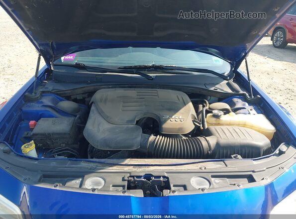 2C3CCAAGXKH733309 2019 CHRYSLER 300 Синий Вид сзади