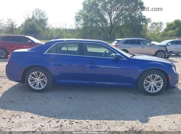 2C3CCAAGXKH733309 2019 CHRYSLER 300 Синий Вид задней части салона