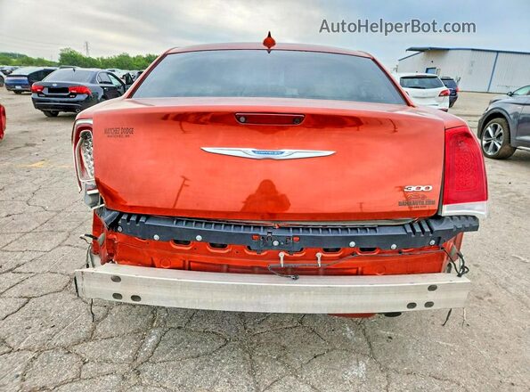 2C3CCAAGXMH650403 2021 CHRYSLER 300 Orange უკანა ხედი