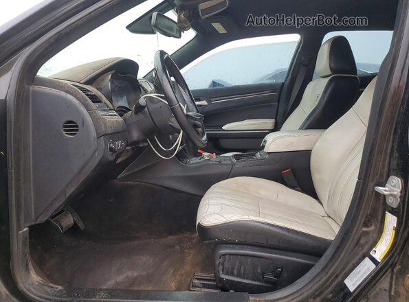 2C3CCABG0HH596503 2017 CHRYSLER 300 Black Widok wnętrza z przodu