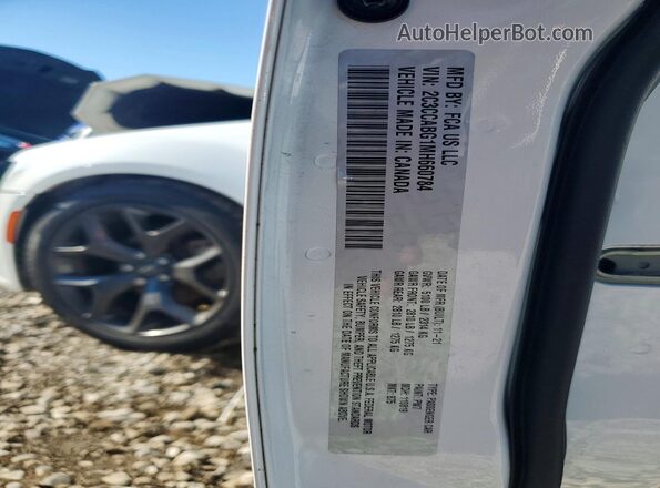 2C3CCABG1MH660784 2021 CHRYSLER 300 White Engine compartment view