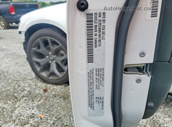 2C3CCABG1NH190774 2022 CHRYSLER 300 Белый Вид подкапотного пространства