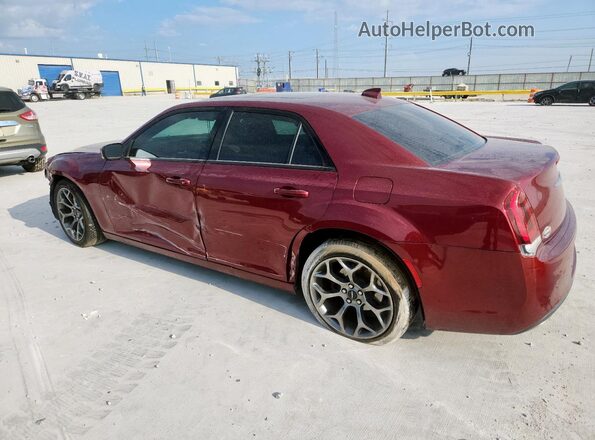 2C3CCABG2JH319745 2018 CHRYSLER 300 Burgundy Tył lewy