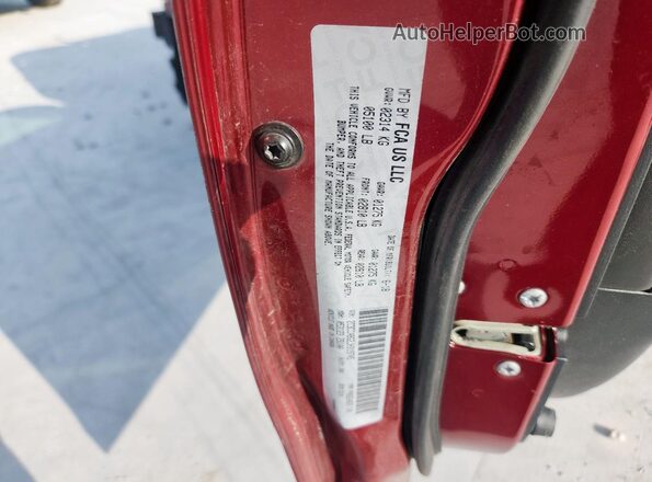 2C3CCABG2JH319745 2018 CHRYSLER 300 Burgundy Widok komory silnika