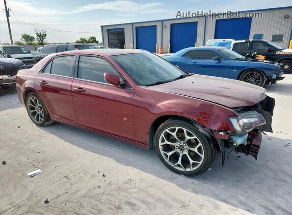 2C3CCABG2JH319745 2018 CHRYSLER 300 Burgundy Przód prawy