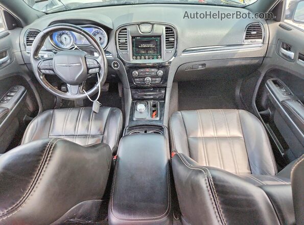 2C3CCABG3MH660673 2021 CHRYSLER 300 Gray Առջևի վահանակի տեսք