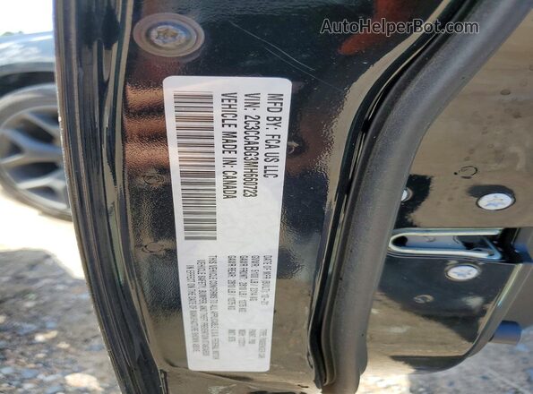 2C3CCABG3MH660723 2021 CHRYSLER 300 Черный Вид наклейки с VIN-кодом