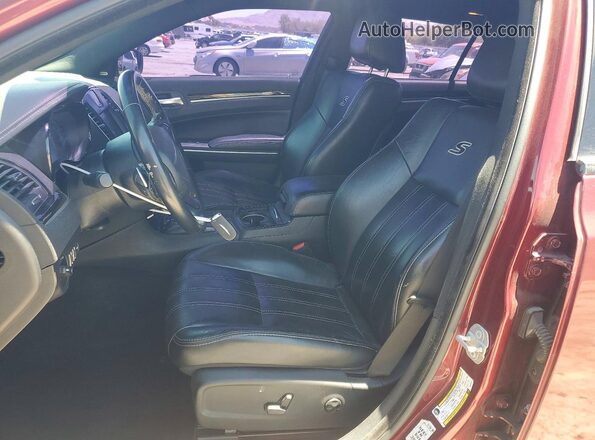 2C3CCABG4KH585415 2019 CHRYSLER 300 Burgundy Front interior view